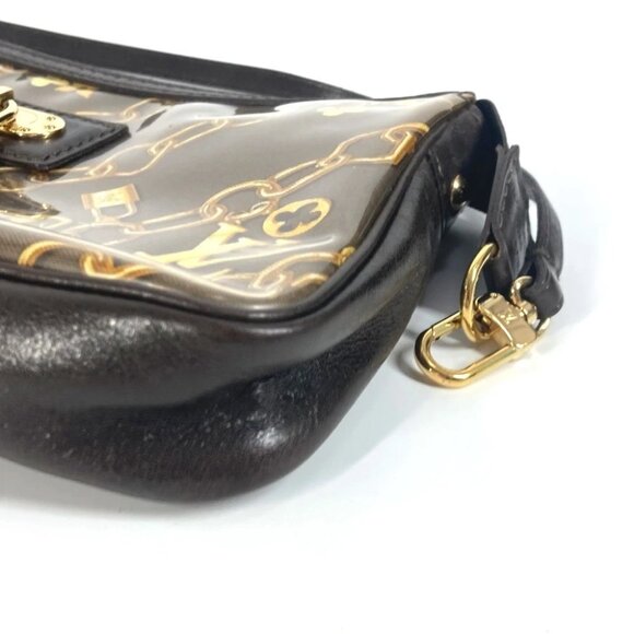 LOUIS VUITTON M95162 Monogram Charm Pochette Accessoires Shoulder Bag Pouch - Picture 4 of 14